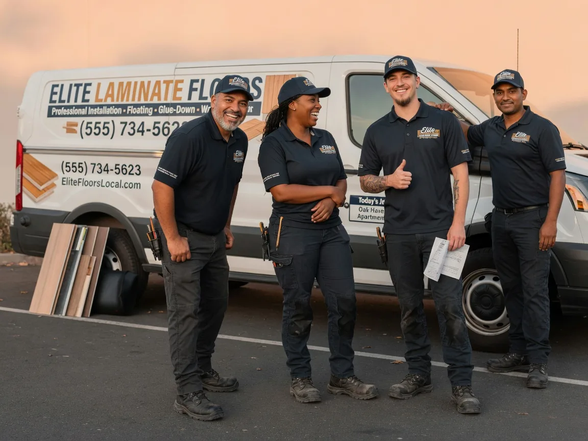 Laminate flooring installation company in Potts Camp, MS